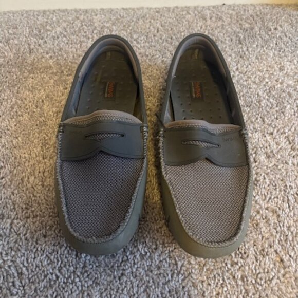 SWINS Penny Loafer - Mens size 9 dark green - Picture 1 of 7
